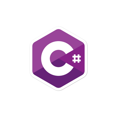 C# Sticker