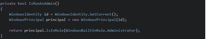 C# - Force .NET application to run as administrator