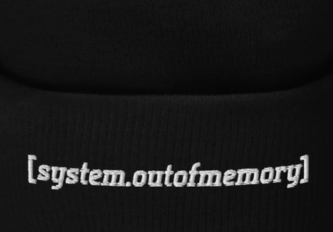 [system.outofmemory] Beanie