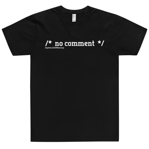 No Comment Tee