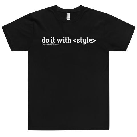 Do It With Style Tee